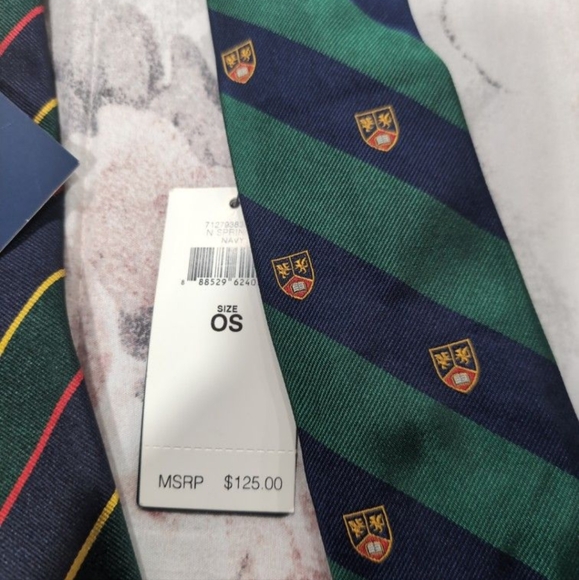 Ralph Lauren Polo tie and pocket hanks - Picture 5 of 9